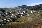 Blick vom Kreuzberg auf Ddinghausen