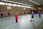 Badminton Doppel-Spiele