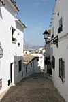 Gasse in Altea