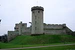 von auen nicht so prchtig: das Warwick Castle