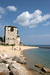 Strand vor Athos in Chalkidiki