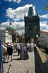 auf der Karlsbrücke