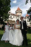 Kazuko und Sven im Schlosspark