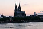 Kölner Dom, gesehen vom Kennedy Ufer