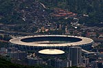 Blick auf das Maracana-Stadion