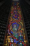 groe, kunstvolle Fenster in der Cathedral Metroplitana