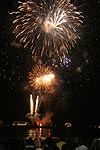 Silvesterfeuerwerk in Copacabana