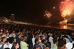 Silvesterfeuerwerk in Copacabana