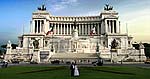 Denkmal fr Vittorio Emanuele auf der Piazza Venezia