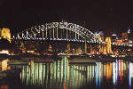 Harbour Bridge at night