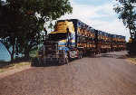 Road Train at the harbour of Darwin