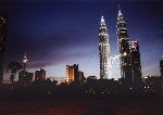 nchtliche Skyline von Kuala Lumpur